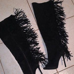 Thigh high boots